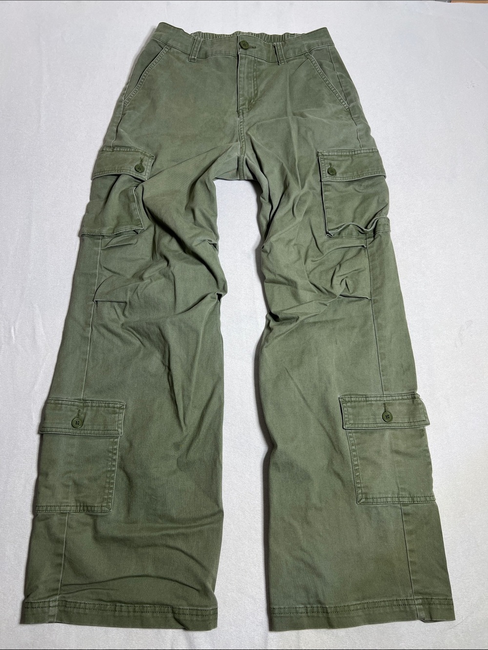 wild fable Olive Green Wide Leg Cargo Jumpsuit Pants